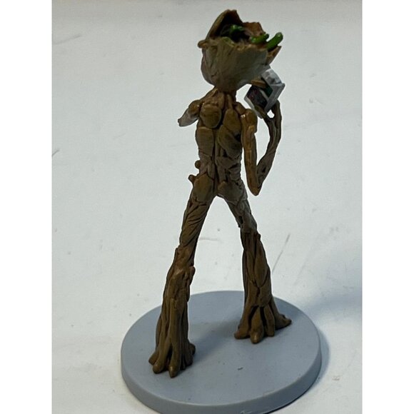 Baby Groot Figure Collectible Holding Object from Guardians of the Galaxy - Picture 2 of 3